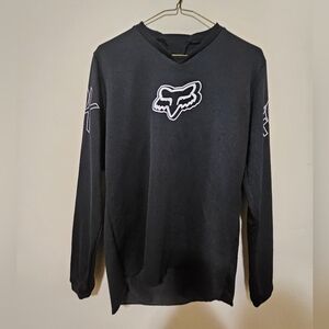 Womens Black Fox Racing Long Sleeve Jersey